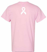Load image into Gallery viewer, Gildan brand YOUTH tee - Breast cancer awareness with Royals logo