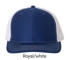 Load image into Gallery viewer, Richardson trucker cap with embroidered Rockvale logo
