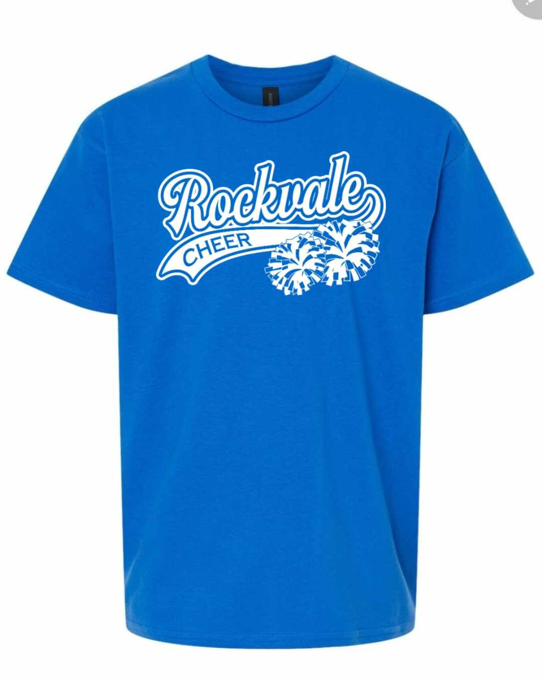YOUTH - Rockvale cheer pompom design - t-shirt or hoodie