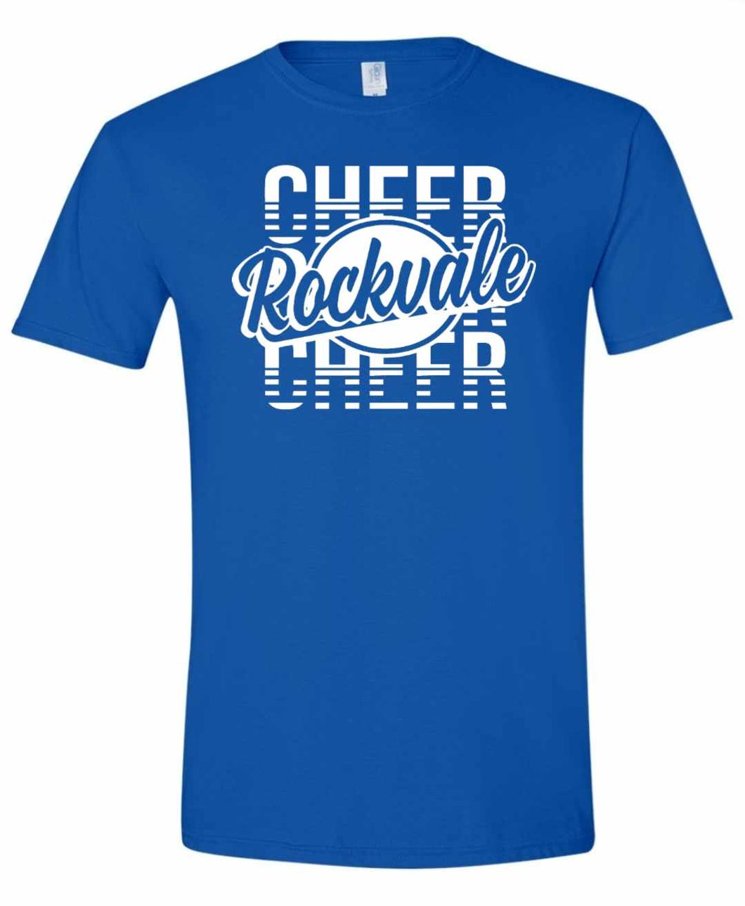 ADULT - Rockvale cheer retro design - t-shirt or hoodie