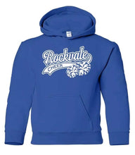 Load image into Gallery viewer, YOUTH - Rockvale cheer pompom design - t-shirt or hoodie
