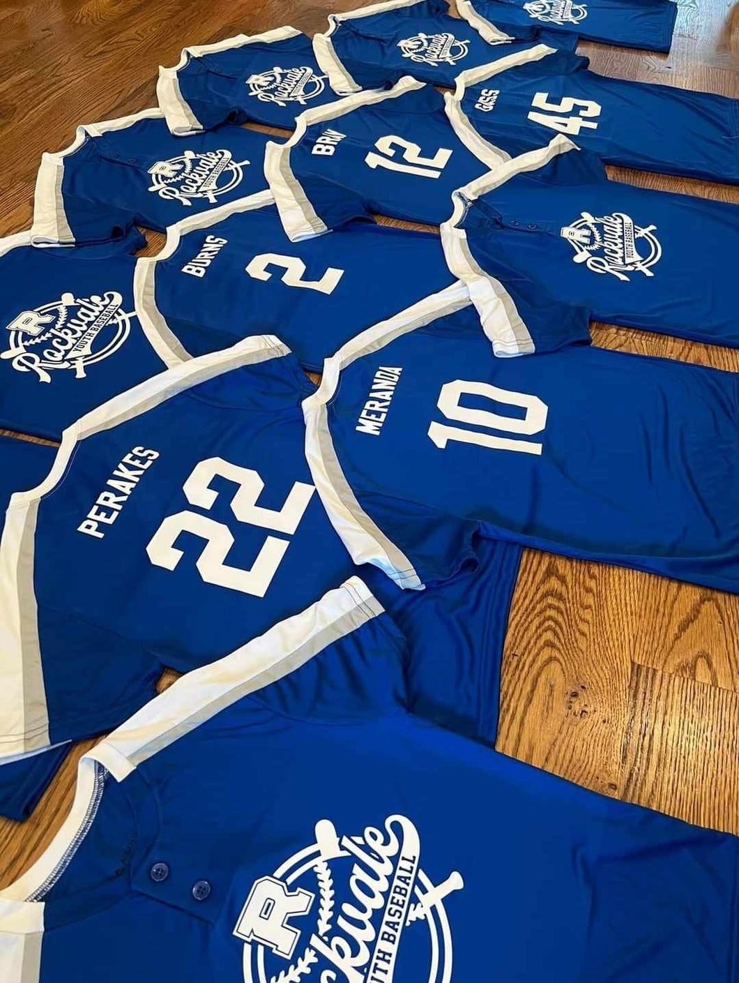 Team uniforms