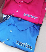 Load image into Gallery viewer, Customized polos, button downs, jackets, uniforms, t-shirts, etc
