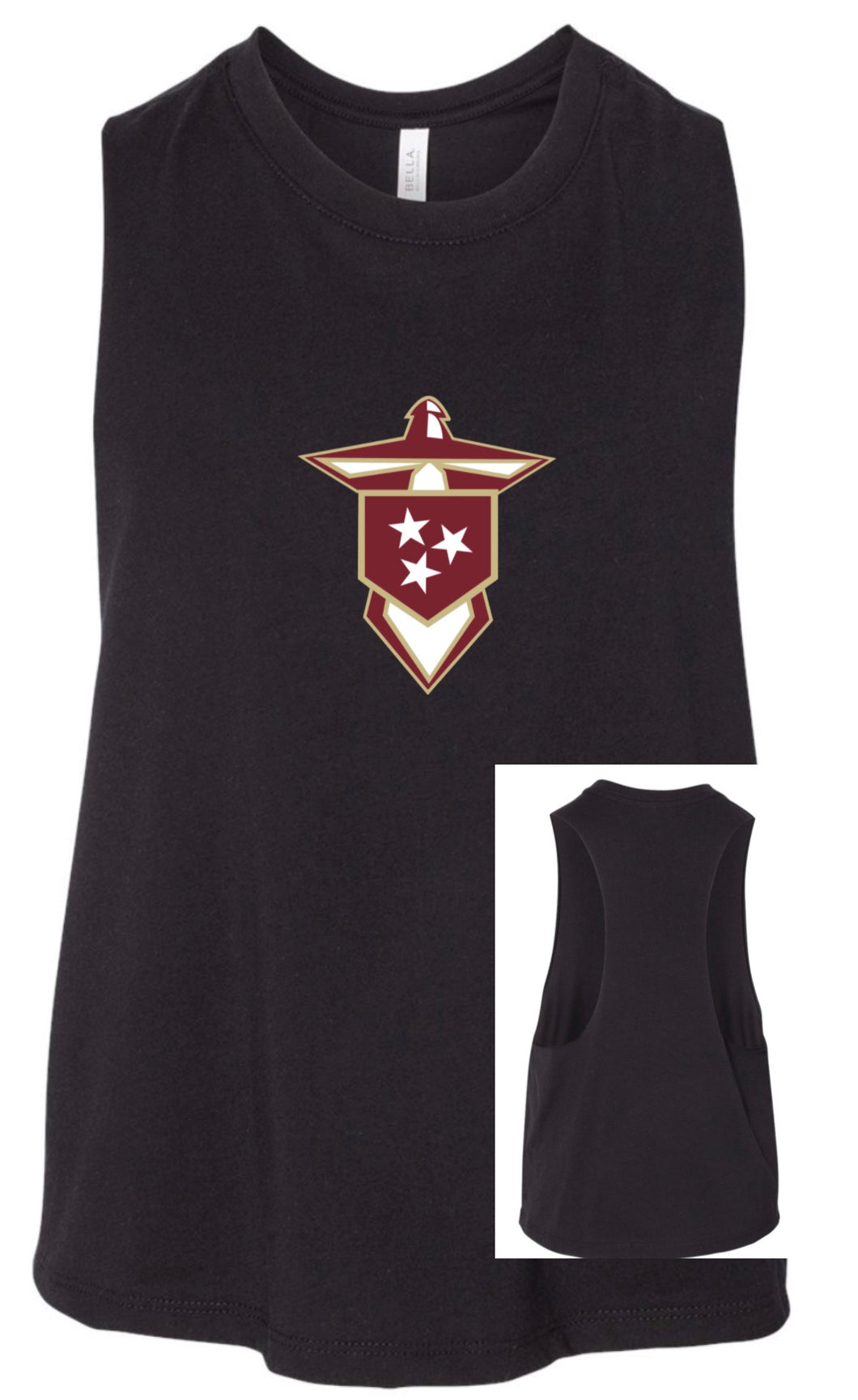 Titans Baseball Womens Crop Tank
