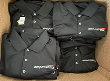 Load image into Gallery viewer, Customized polos, button downs, jackets, uniforms, t-shirts, etc
