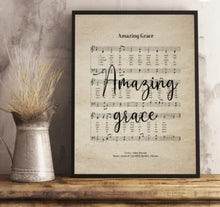 Load image into Gallery viewer, Hymn Wall Art
