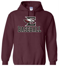 Load image into Gallery viewer, Gildan - Hoodie with Eagleville Baseball logo
