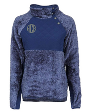Load image into Gallery viewer, Boxercraft - Women's Quilted Fuzzy Fleece Pullover
