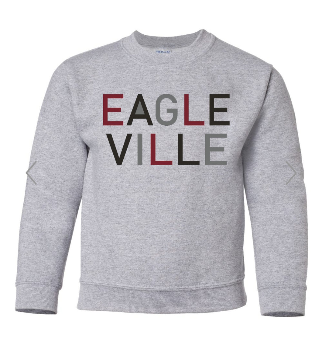 3 Tone Eagleville YOUTH sweatshirt