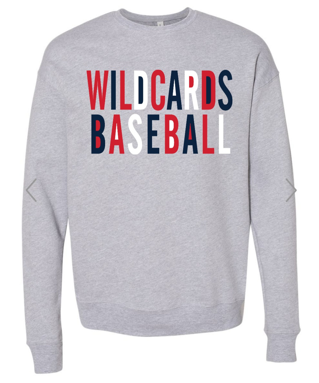 Wildcards 3 tone ADULT sweatshirt